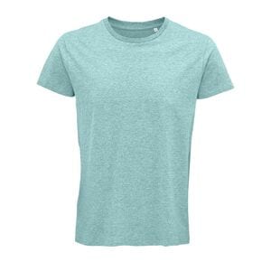 SOL'S 03582 - Crusader Men Tee Shirt Homme Jersey Col Rond Ajusté Heather light green