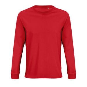 SOL'S 03982 - Pioneer Lsl Tee Shirt Unisexe Manches Longues Bright Red