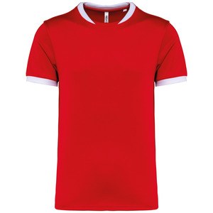 PROACT PA4027 - Maillot de rugby manches courtes unisexe Sporty Red