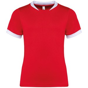 PROACT PA4028 - Maillot de rugby manches courtes enfant Sporty Red