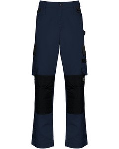 WK. Designed To Work WK742 - Pantalon de travail bicolore homme Navy / Black