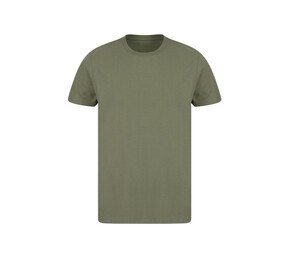 SF Men SF130 - Tee-shirt unisexe en coton régénéré et en polyester recyclé Khaki