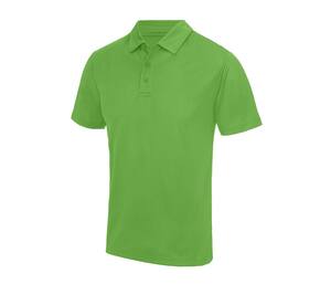 JUST COOL JC040 - Polo homme respirant Lime