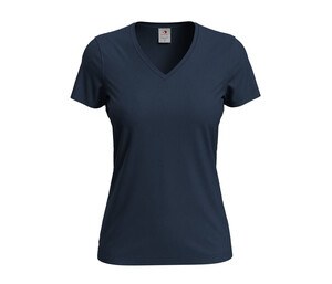 STEDMAN ST2700 - Tee-shirt femme col V Blue Midnight