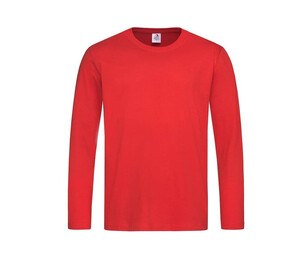 STEDMAN ST2500 - Tee-shirt manches longues homme Scarlet Red