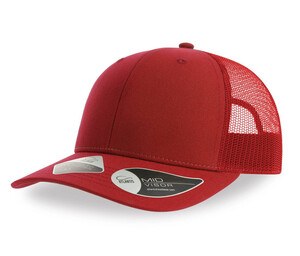 ATLANTIS AT220 - Casquette trucker 6 pans Red / Red