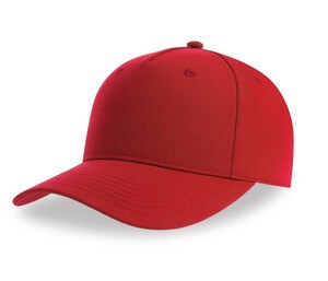 ATLANTIS AT223 - Casquette baseball 5 pans Red