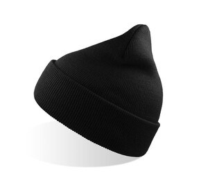 ATLANTIS HEADWEAR AT235 - Bonnet en polyester recyclé Black