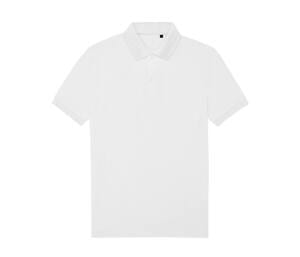 B&C BCU428 - Polo homme 65/35 en polyester recyclé White