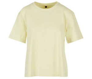 BUILD YOUR BRAND BY211 - Tee-shirt oversize femme Soft Yellow