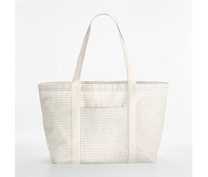 WESTFORD MILL WM255 - Grand sac shopping rayé Grey Stripe