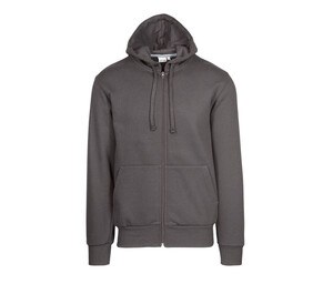 VESTI IT480 - Sweat à capuche zippée Dark Grey