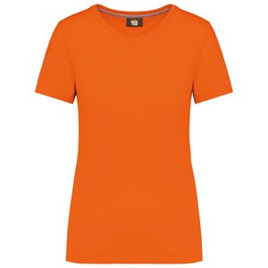 WK. Designed To Work WK307 - T-shirt à traitement antibactérien femme Orange