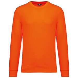 WK. Designed To Work WK405 - Sweat-shirt unisexe écoresponsable polyester/coton Fluorescent Orange