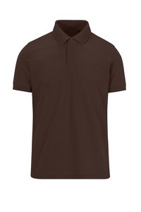 B&C CGPU428 - MY ECO POLO 65/35 Homme manches courtes Roasted Cofee