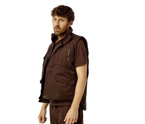 Herock HK210 - Gilet Homme Sans Manche Déperlant Multi-Poches