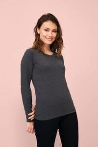 SOLS 02075 - Imperial LSL WOMEN Tee Shirt Femme Manches Longues