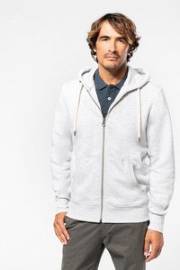 Kariban KV2306 - Sweat-shirt vintage zippé à capuche homme