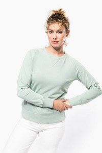 Kariban K481 - Sweat-shirt BIO col rond manches raglan femme
