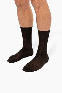 Kariban Premium PK801 - Chaussettes coton rib 4x2 fil dÉcosse homme